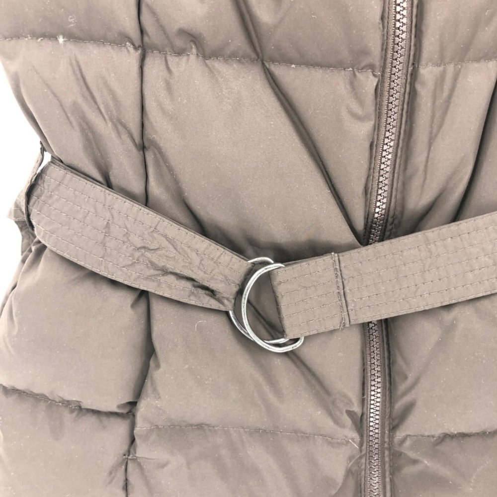 Gap Womens Brown Zipper High Neck Vest Jacket XS - Picture 5 of 8